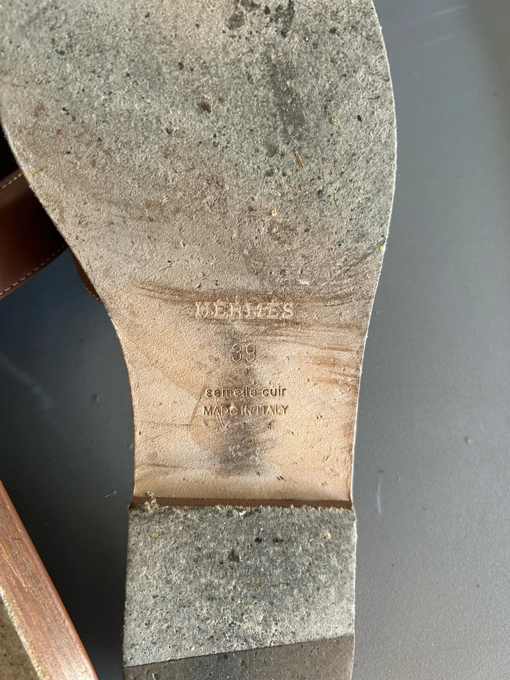 Hermes Oran Sandal - 39 - Picture 5 of 5